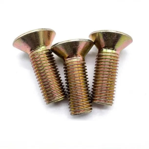Carbon Steel Grade10.9 DIN7991 Hex Socket Countersunk Head Cap Screws 