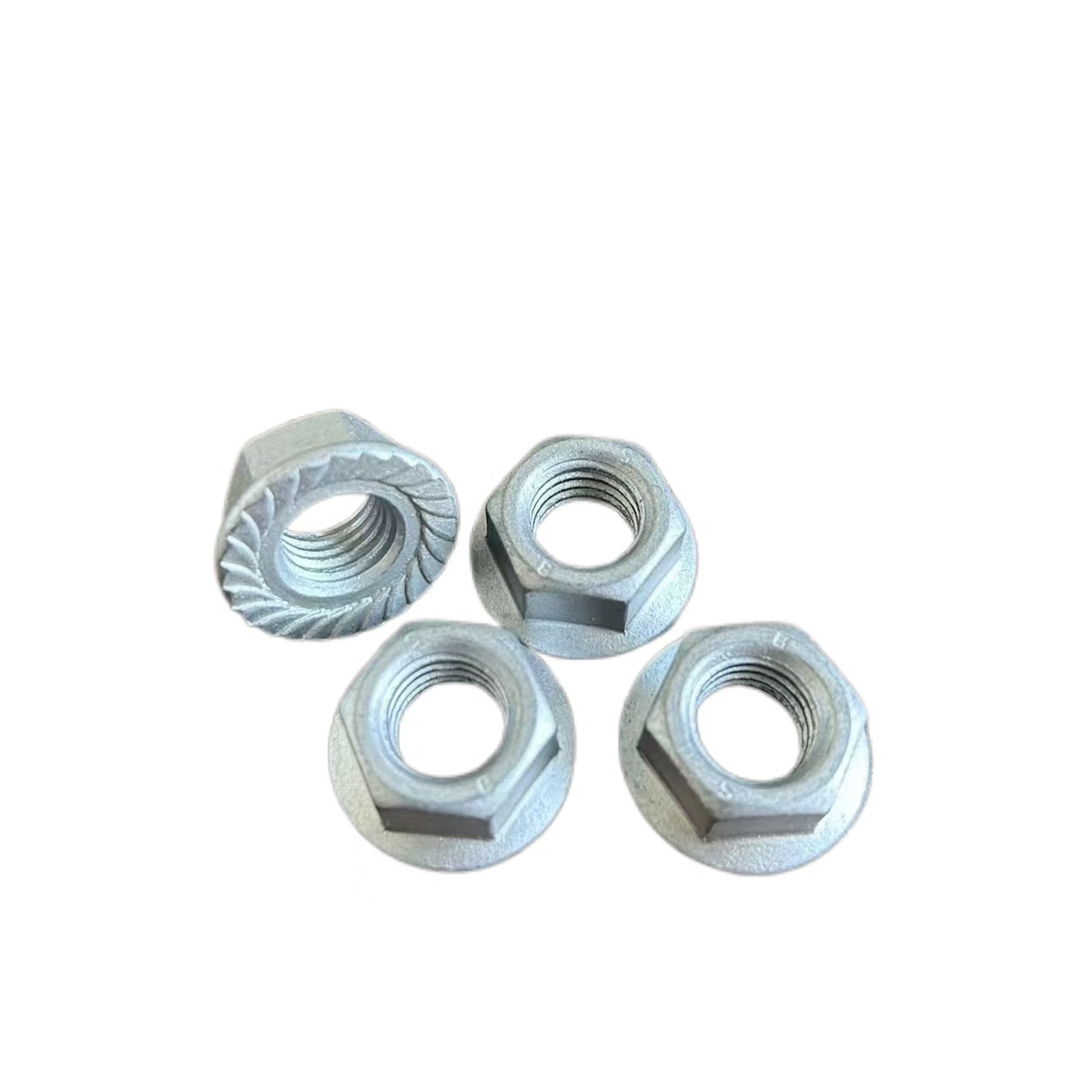 Hex Flange Nuts DIN6923 Grade8 with Serration HDG 