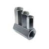 Carbon Steel DIN6334 Hex Coupling Nuts Zinc Plated 