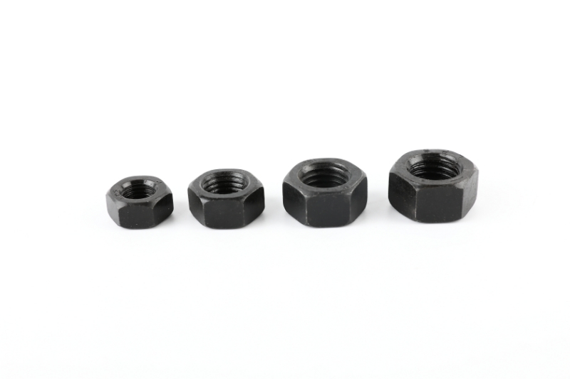 Hex Nuts DIN934 Black Grade8 