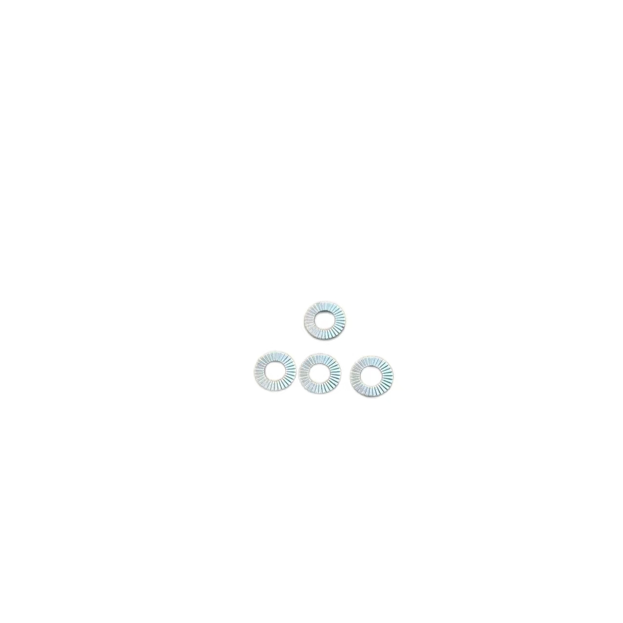 Spring Steel S60C Dacromet DIN25201 Double Stack Self-locking Washers
