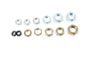 Hex Thin Nuts DIN439 Yellow Zinc Plated 