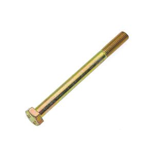 Hex bolts DIN931 Grade10.9 Yellow zinc plated 12u