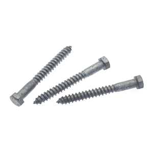 Hex wood screws DIN571 HDG