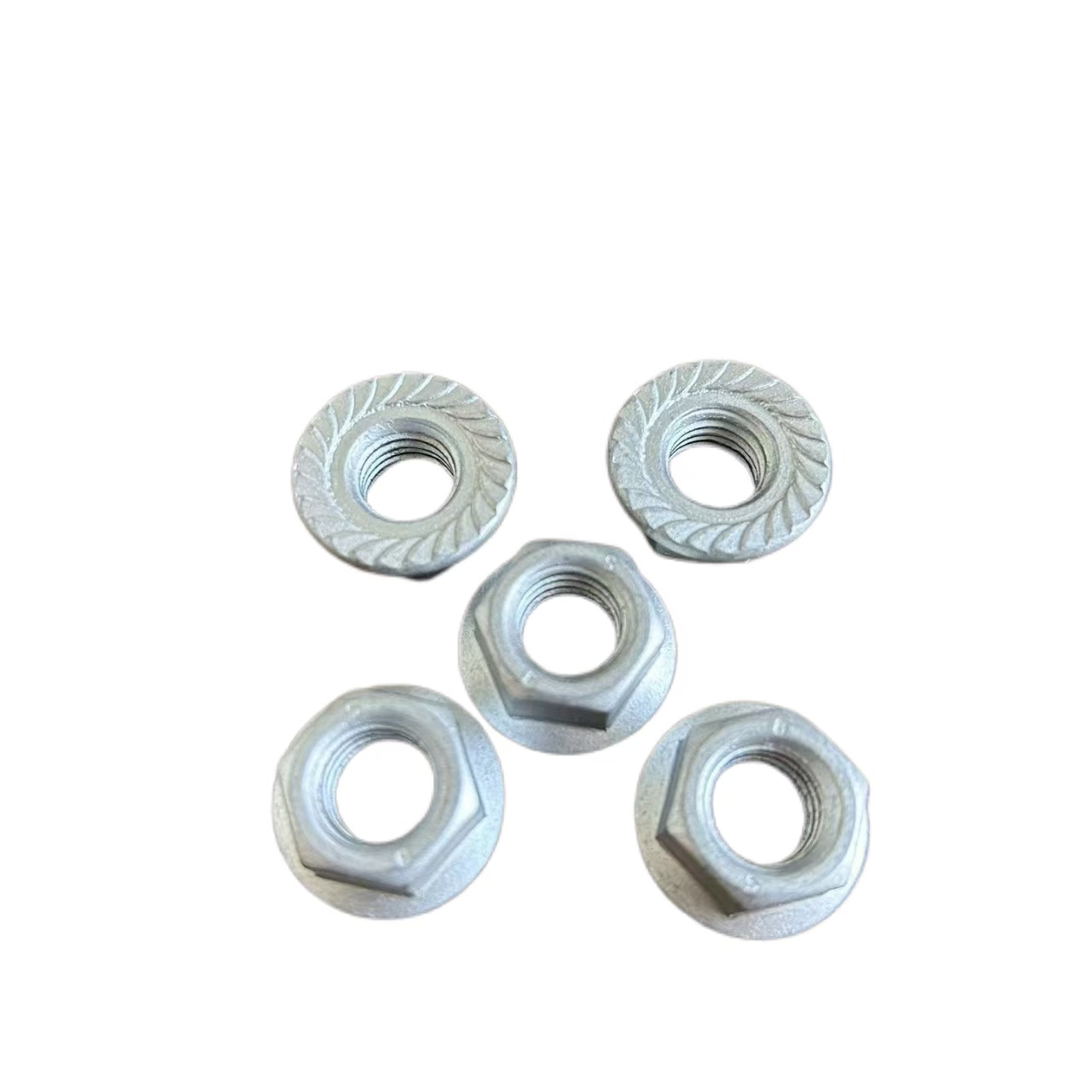Hex Flange Nuts DIN6923 Grade8 with Serration HDG 