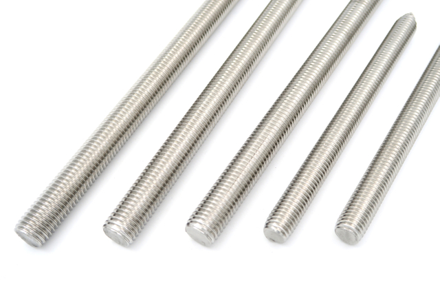 Stainless steel SUS304 SUS316 DIN975 DIN976 threaded rods 
