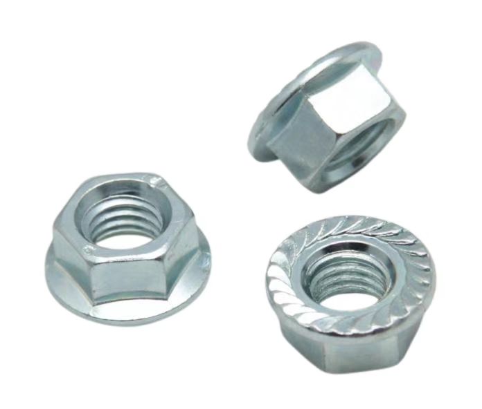 Hex Flange Nuts DIN6923 Grade8 with Serration HDG 