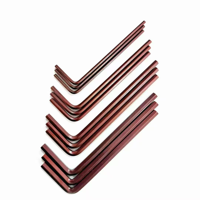 L-shape flat hex key wrench
